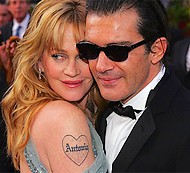 Antonio Banderas z żoną.