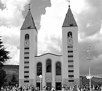 Kościół w Medjugorje.