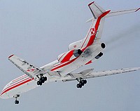 Samolot TU-154m.