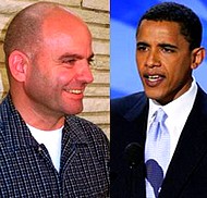 Barack Obama i Harry Knox.