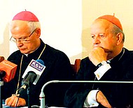 Abp Józef Michalik i kard. Stanisław Dziwisz.