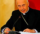 Kard. Angelo Bagnasco, przewodniczący Konferencjii Episkopatu Woch.
