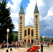 Kościół w Medjugorje.