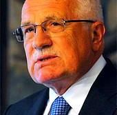 Prezydent Vaclav Klaus.
