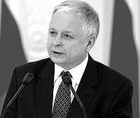 Prezydent Lech Kaczyński.