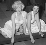 Marilyn Monroe i Jane Russell.