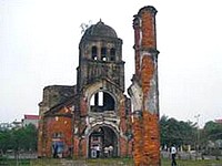 Ruiny kościoła w Tam Toa.