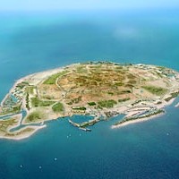 Wyspa Sir Bani Yas.