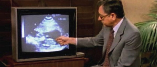 Dr B. Nathanson w filmie 