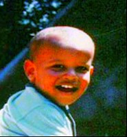 Mały Barack Obama.