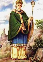 Św. Patryk, patron Irlandii, którego życie obrosło z czasem wielką liczbą legend.