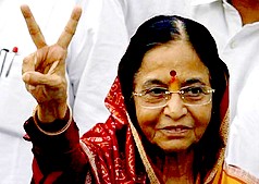 Prezydent Pratibha Patil.