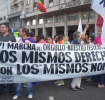 Aktywiści homoseksualni na ulicach Buenos Aires