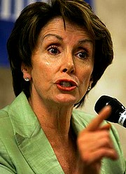 Nancy Pelosi. 