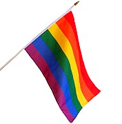 Tęczowa flaga to symbol homoseksualnej rewolucji.