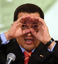 Prezydent Wenezueli Hugo Chavez