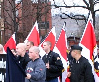 Wiec młodego aktywu Narodowo-Demokratycznej Partii Niemiec