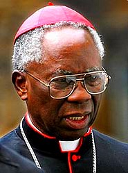 Kardynał Francis Arinze.