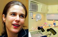 Rebecca Gompers i fotel ginekologiczny. W wielu przypadkach - narzędzie zbrodni.