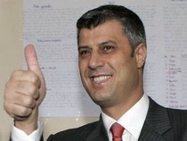 Premier Kosowa Hashim Thaci.