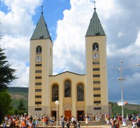Kościół św. Jakuba w Medjugorje.