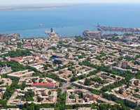 Odessa z lotu ptaka.