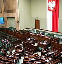 Sala obrad Sejmu RP