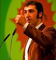 Cem Özdemir, współprzewodniczący niemieckiej Partii Zielonych.