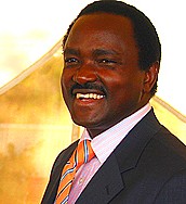 Wiceprezydent Kenii Kalonzo Musyoka.