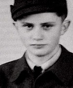 Nastoletni Joseph Ratzinger.