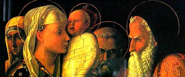 Andrea Mantegna, Ofiarowanie w świątyni.