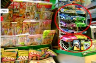 Magazyny pornograficzne obok gum do żucia. Więcej przykładów pornografii w 