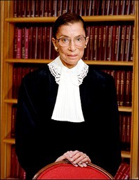 Sędzia Ruth Bader Ginsburg.