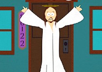 Jezus Chrystus w kreskówce Comedy Central.