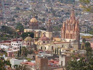 Miasto San Miguel de Allende.