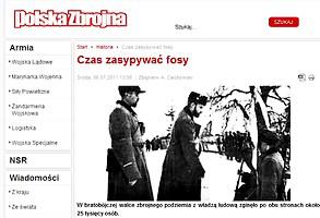 Artykuł w "Polsce Zbrojnej"